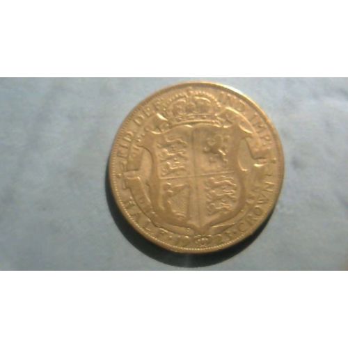 Royaume-Unis 1/2 Couronne Argent 1923