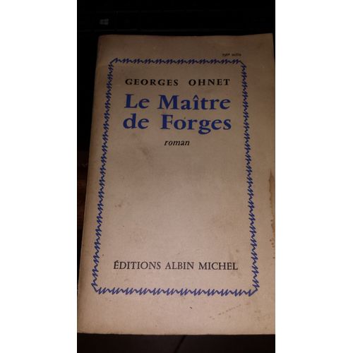 Le Maitre De Forges