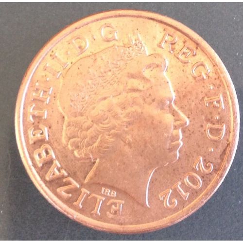 Pièce De 1 Penny, Royaume-Uni (Grande Bretagne), 2012