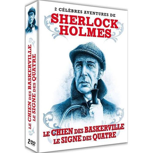 2 Célèbres Aventures De Sherlock Holmes : Le Chien Des Baskerville + Le Signe Des Quatre - Pack