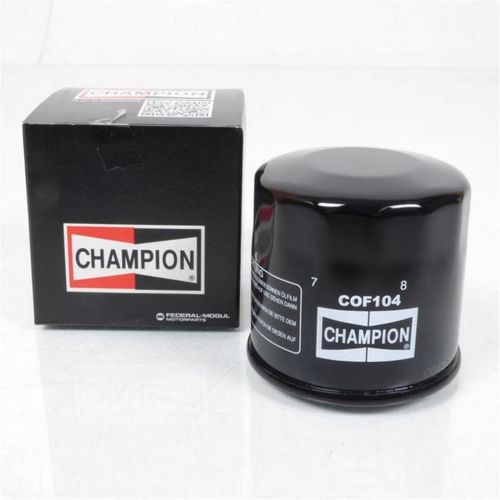 Filtre À Huile Champion Pour Moto Yamaha 600 Fz6 Fazer S2 N/S 2007 À 2010 Neuf