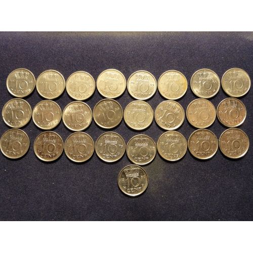 Nederland 10 Cents, Lot