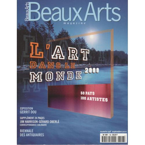 Beaux Arts N° 196 - L'art Dans Le Monde