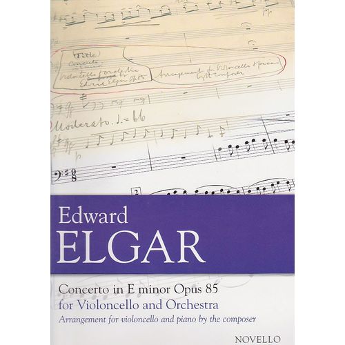 Elgar Concerto Pour Violoncelle Opus 85
