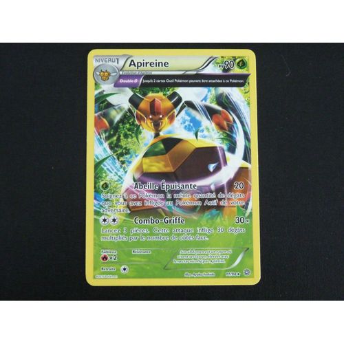 Carte Pokémon Apireine 11/98 - Carte Française - Half Art - Xy 07 Origines Antiques