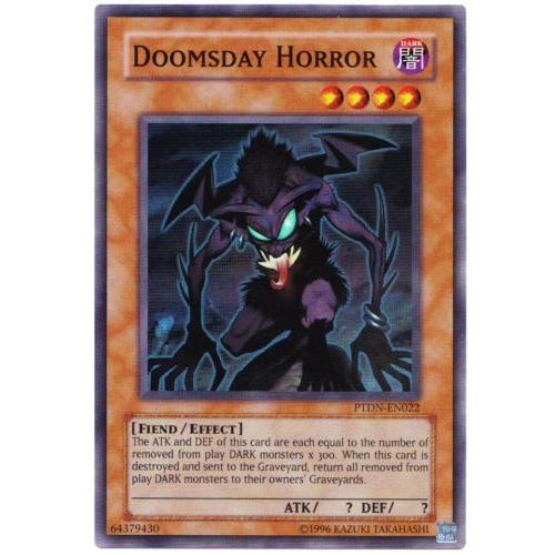 Ptdn-En022 - Doomsday Horror - Yu Gi Oh! - Anglais - Super Rare - Sr