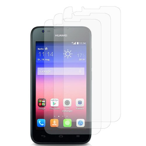 Lot / Pack De 3 Films Pour Huawei Ascend Y550 Protection D'écran Clear Transparent