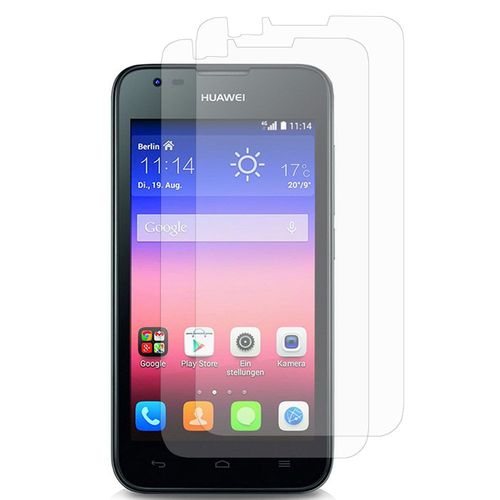 Lot / Pack De 2 Films Pour Huawei Ascend Y550 Protection D'écran Clear Transparent