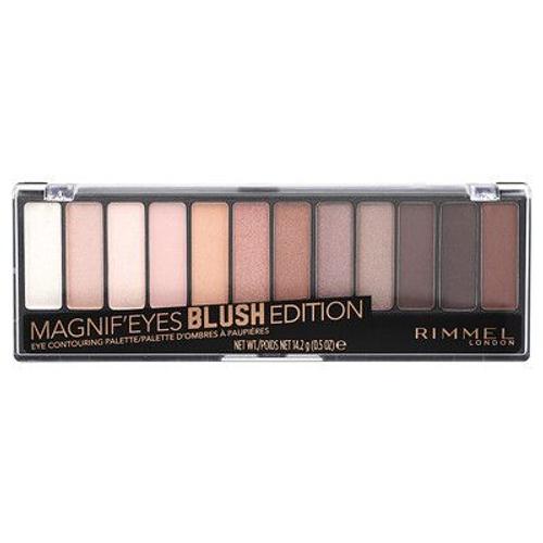 Rimmel London Magnif'eyes, Palette De Contouring Des Yeux, 002 Blush Édition, 14,2 G 