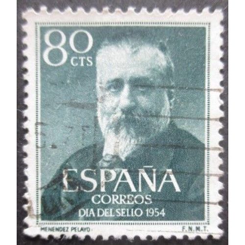 Espagne N°853 Journée Du Timbre Oblitéré