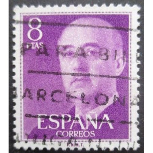 Espagne N°868a Oblitéré