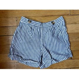 Short En Lin Et Coton Fille (Cyrillus)