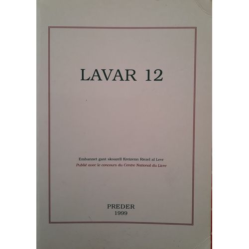 Lavar 12 - Preder 1999