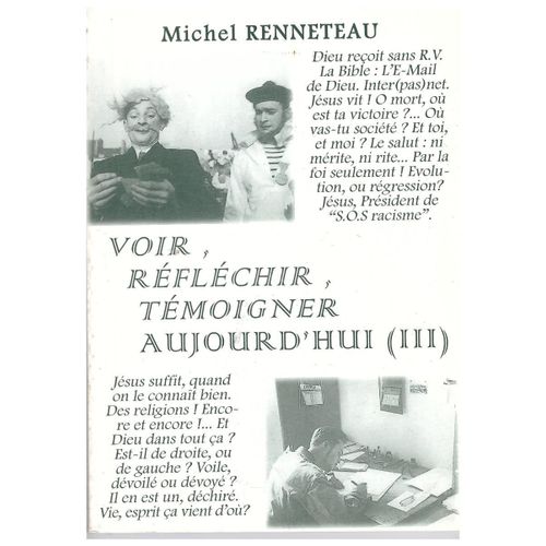 Voir, Réfléchir, Témoigner Aujourd'hui N° 3