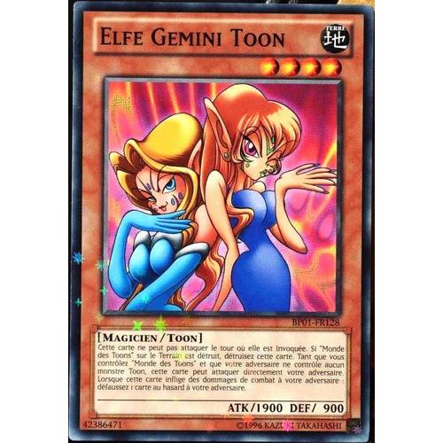 Carte Yu-Gi-Oh Bp01-Fr128-St Elfe Gemini Toon Neuf Fr