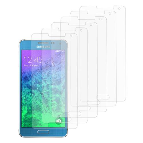 Samsung Galaxy Alpha Sm-G850f/ Galaxy Alfa/ Alpha (S801)/ G850fq G850y G850a G850t G850m G850w G8508s: Lot / Pack De 6x Films De Protection D'écran Clear Transparent