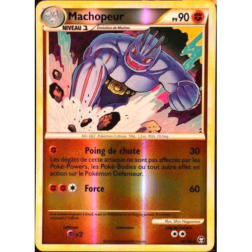 Carte Pokémon 40/102 Machopeur 90 Pv - Reverse Série Hs Triomphe Neuf Fr