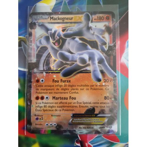 Carte Pokémon Mackogneur Ex 37/98 Holo Origines Antiques