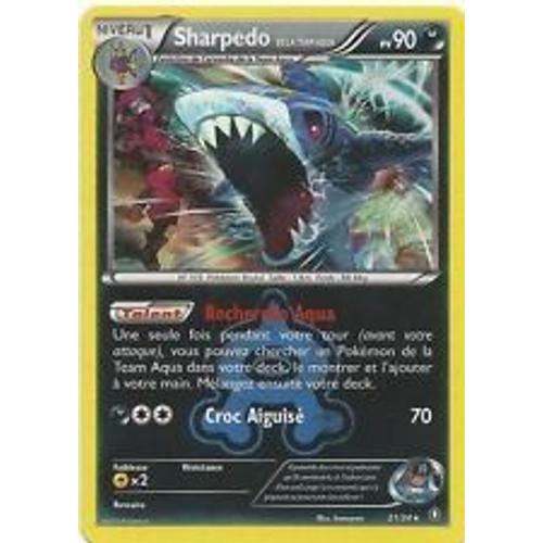 Sharpedo Holo 21/34 Xy Double Danger