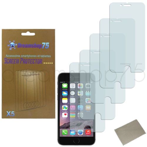 Lot De 5 Films Protecteurs Protection Pour Iphone 6 Plus Dreamshop75®