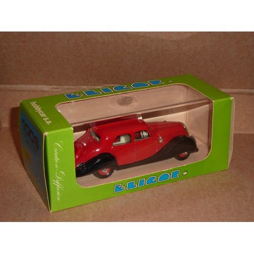 [153] Miniature 1/43ème : Panhard  Dynamic - Couleur Rouge - Marque : Eligor-Eligor