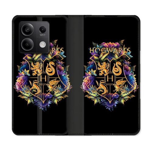 Housse Cuir Portefeuille Pour Xiaomi Redmi Note 13 5g Harry Potter Hogwarts