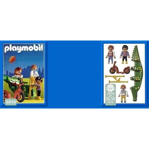 Playmobil 3819 - Maison Enfants Parc De Jeux Balançoire Dinosaure