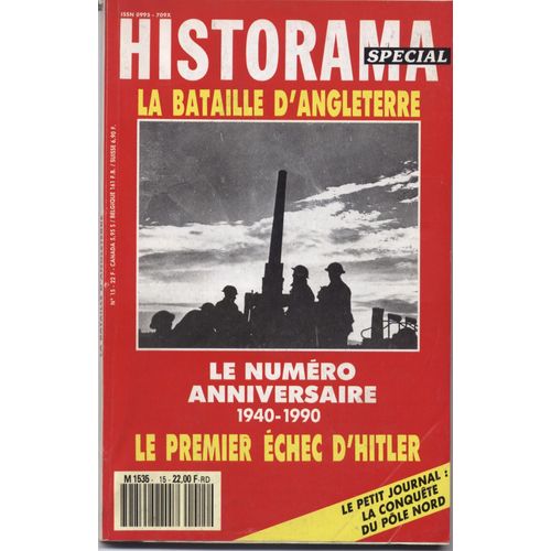 Historama Spécial N°15 (Dec 1992) : La Bataille D'angleterre