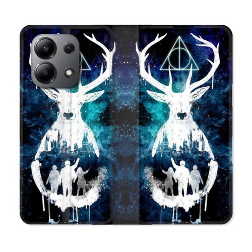 Housse Cuir Portefeuille Pour Xiaomi Redmi Note 13 4g Harry Potter Patronome