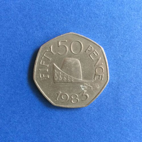 50 Pence 1983 Guernsey