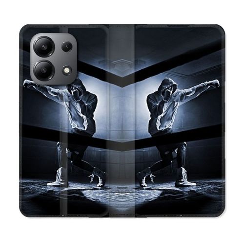 Housse Cuir Portefeuille Pour Xiaomi Redmi Note 13 4g Sport Boxe Poing