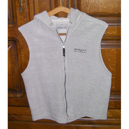 Gilet À Capuche Gris - Taille 14 Ans
