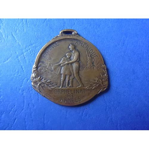 Ww1 / Medaille France Amerique