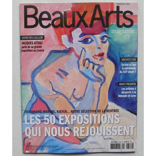 Beaux Arts Magazine N° 375 Les 50 Expositions Qui Nous Rejouissent