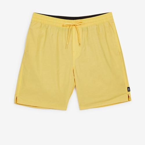 Short Board Primary Solid Elastic Jaune