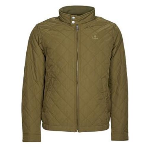 Blouson Gant Quilted Windcheater Kaki