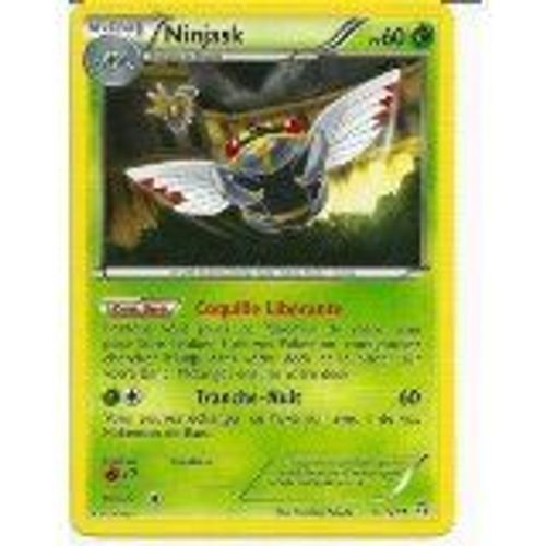 Carte Pokemon - Ninjask - 11/124 - Reverse - Dragons Exaltes - Anglaise