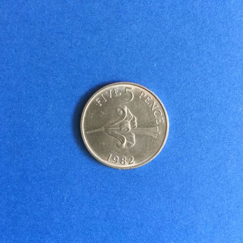5 Pence 1982 Guernsey