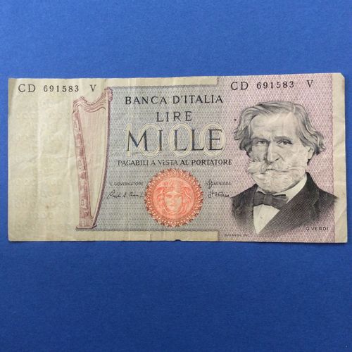 1000 Lire 1969 Banca D'italia