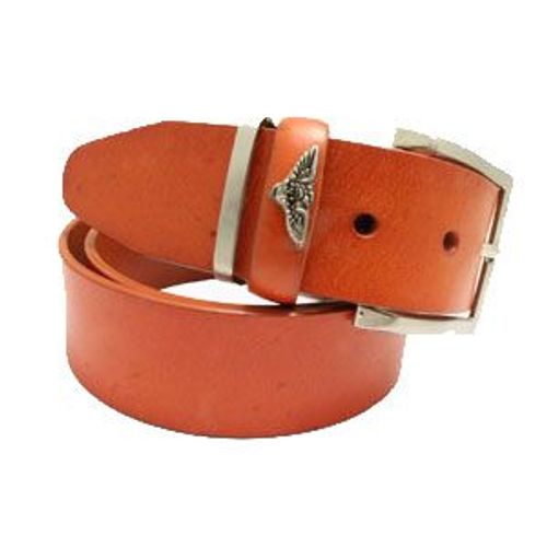Cyllene Fantaisie - Ceinture Eagle Cuir Marron - Homme