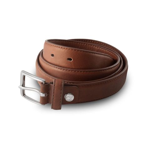 Nuvola Pelle - Ceinture En Cuir - Soft Collection - Classic - 2,9cm - Marron Foncé - Homme