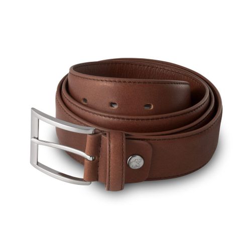Nuvola Pelle - Ceinture En Cuir - Soft Collection - Classic - 3,9cm - Marron Foncé - Homme