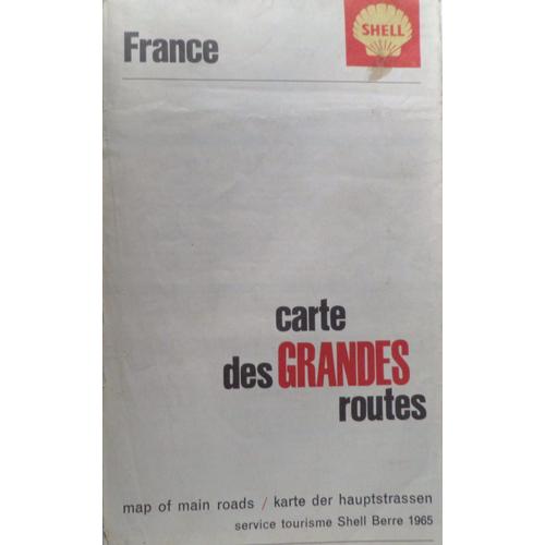 Carte Des Grandes Routes - Carte Des Routes Parallèles - France