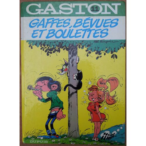 Gaston Lagaffe - Gaffes, Bévues Et Boulettes, Franquin, Dupuis 1973