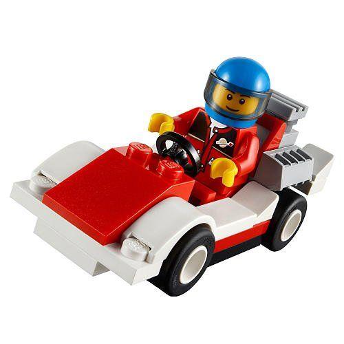 Lego City: Voiture De Course Jeu De Construction 30150 (Dans Un Sac)