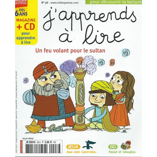 [ Enfants / Jeunesse ] J'apprends À Lire N° 98 ( Mars 2007 ) : " Un Feu Volant Pour Le Sultan "