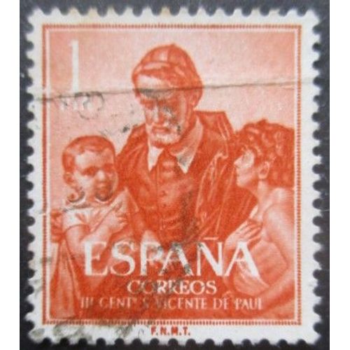 Espagne N°978 Oblitéré
