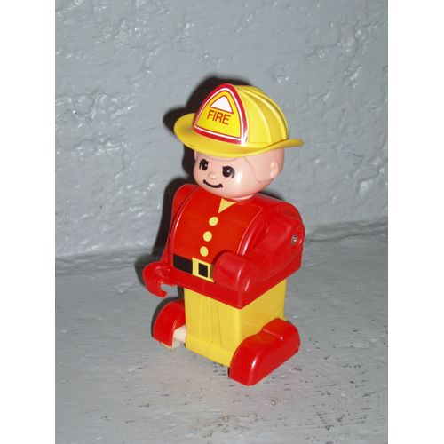 Ancien  Grand  Pompier  Vintage Fisher  Price