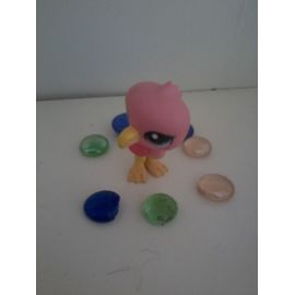 Figurine Flamand Rose Fleur Petshop Littlest Pet Shop N° 2221