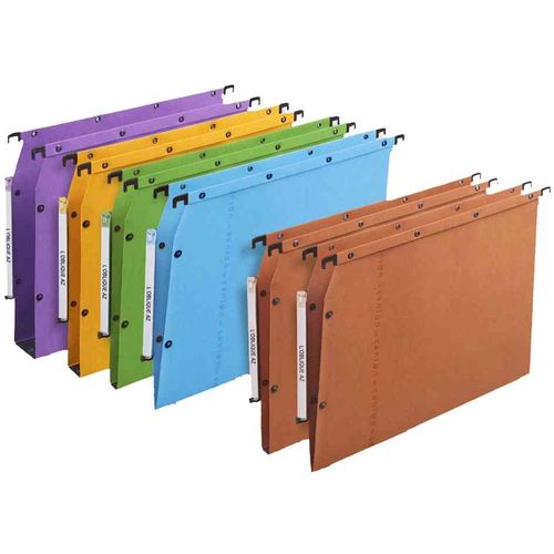 L'oblique Dossiers Suspendus Azv, Fond: 30 Mm, Assorti